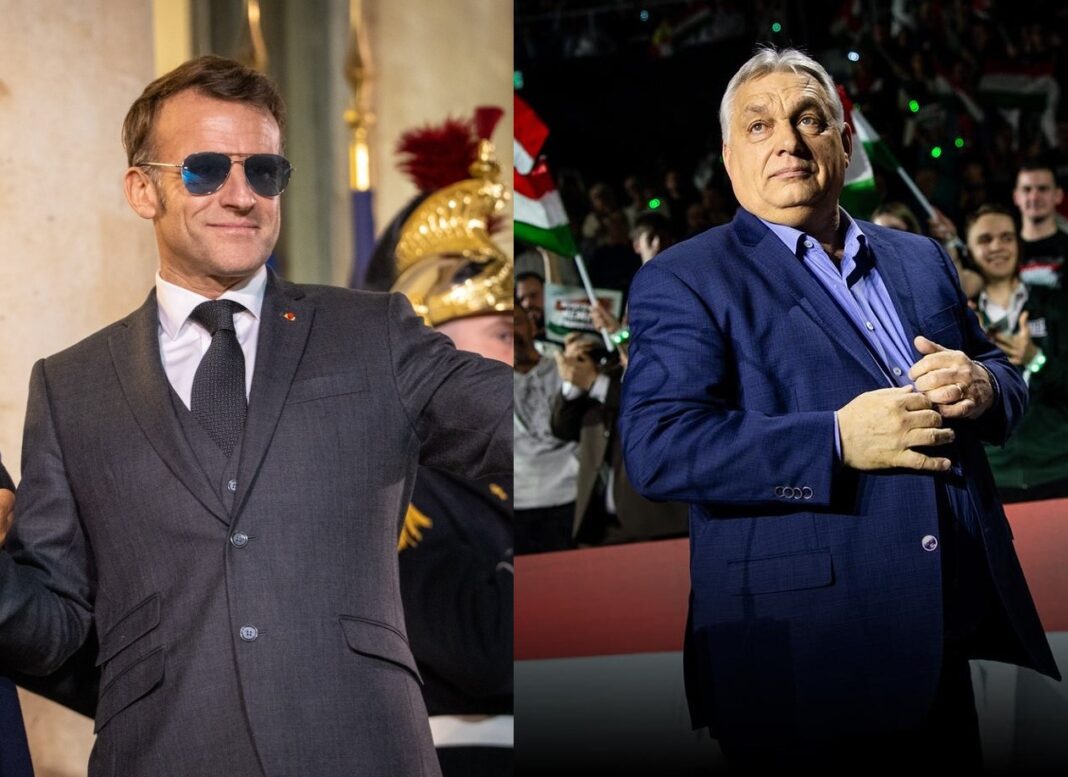 Emmanuel Macron îndeamnă Uniunea Europeană să „avanseze” în adoptarea noilor sancțiuni împotriva Rusiei, blocate de Ungaria