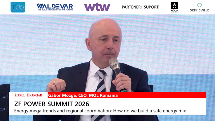 Gábor Mozga, CEO MOL România: Ce aştept de la perioada de după 2025? Răspunsul meu este foarte clar, să ni se permită să creştem. Acesta este mesajul meu. Să lăsăm consumul privat să crească din nou. Să lăsăm economia să îşi reia ritmul de creştere