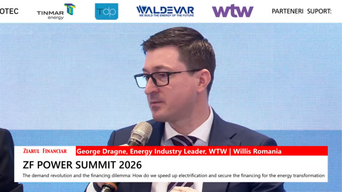 George Dragne, WTW | Willis România: „Rolul asigurărilor şi al pieţei de asigurări este de a diminua incertitudinea şi de a transforma proiectele din nişte idei de investiţii în investiţii predictibile”