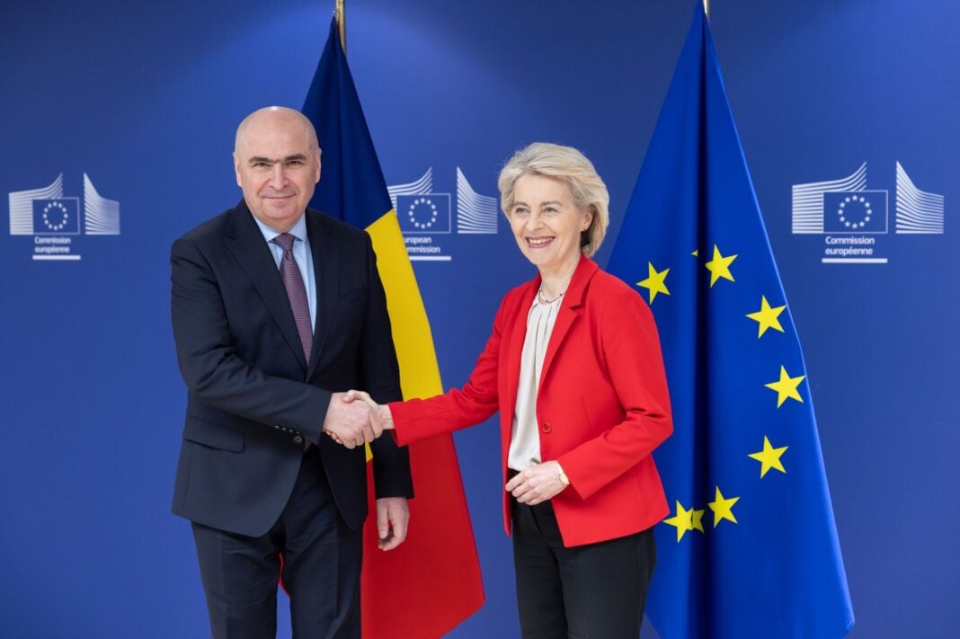 Ilie Bolojan întâlnire cu Ursula von der Leyen la Bruxelles. PNRR și programul SAFE pe agenda discuțiilor