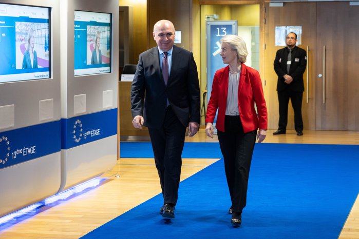 Ilie Bolojan, la întâlnirea cu Ursula von der Leyen la Comisia Europeană: Instrumentul pe care îl lansăm, cu participarea Băncii de Investiţii şi Dezvoltare, oferă un punct de sprijn pentru primării, consilii judeţene şi companii prin acces la consultanţă şi finanţare