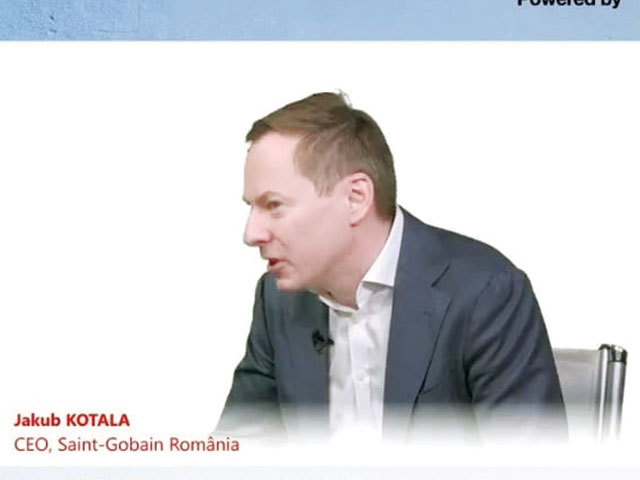 Jakub Kotala, CEO al Saint-Gobain: România are un potenţial foarte mare în industria materialelor de construcţii. Compar experienţa de aici cu cea din China, unde oamenii erau foarte deschişi la inovaţie. România are o mentalitate similară, foarte deschisă la tehnologie