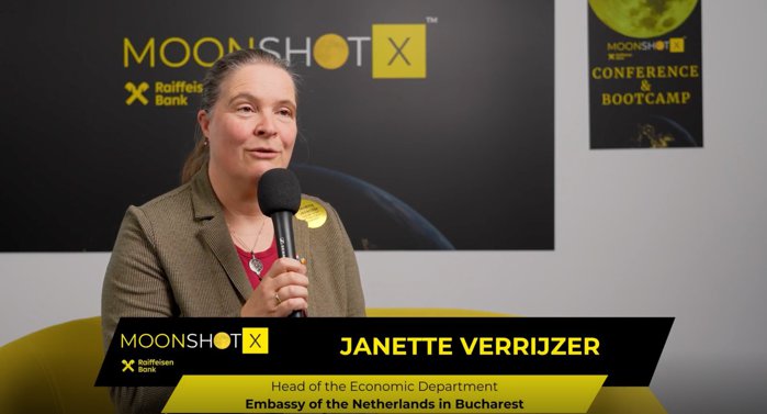 Janette Verrijzer, Ambasada Ţărilor de Jos în România: Olanda poate deveni hub regional pentru companiile româneşti care vor să se extindă. O piaţă de 17 milioane de consumatori prosperi caută soluţii noi