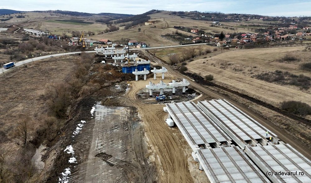 Marile viaducte de care depinde soarta Autostrăzii Transilvania. Câți kilometri au șanse reale de a fi inaugurați în 2026
