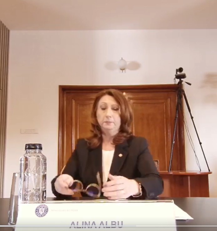 NEWS.ro: Alina Albu, candidată la şefia DIICOT: În ceea ce priveşte ameninţarea asta hibrid-emergentă, DIICOT a fost în linia întâi / A acţionat în momente cruciale astfel încât evenimente regretabile nu au ajuns să fie comise