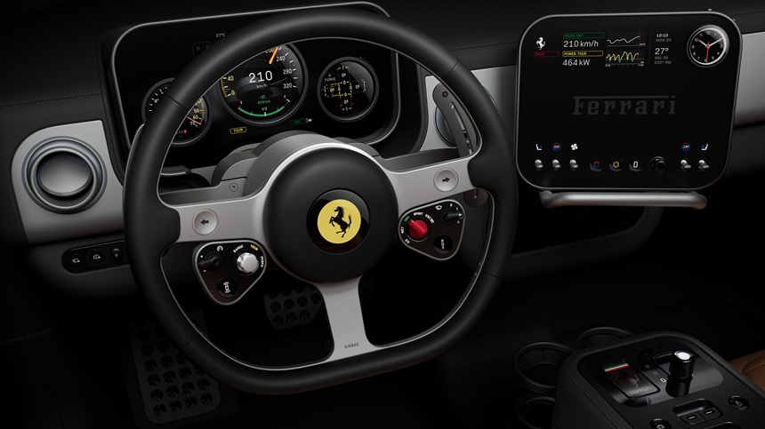 NEWS.ro: Ferrari a publicat primele imagini-teaser ale noului model electric Luce