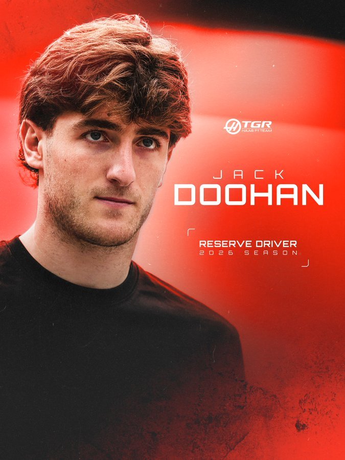 NEWS.ro: Formula 1: Jack Doohan va fi pilot de rezervă la Haas