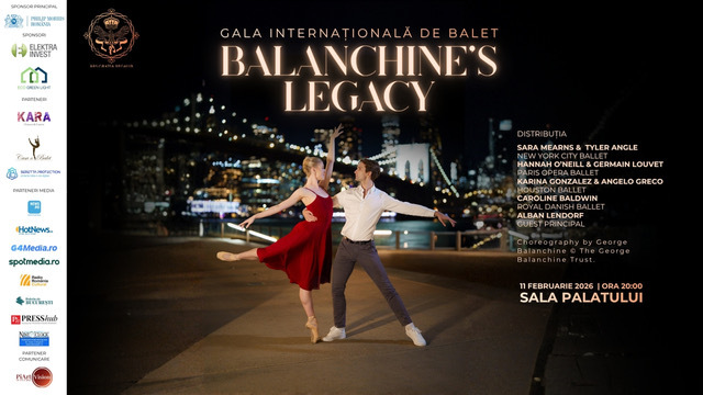 NEWS.ro: Gala Internaţională de Balet „Balanchine’s Legacy”, la Bucureşti. Evenimentul va fi prezentat de actriţa Ada Condeescu