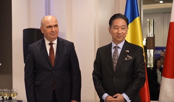 NEWS.ro: Premierul Ilie Bolojan, la recepţia organizată cu prilejul Zilei Naţionale a Japoniei: Peste 400 de companii japoneze sunt prezente în România, iar prin activitatea lor contribuie la dezvoltarea şi modernizarea ţării noastre