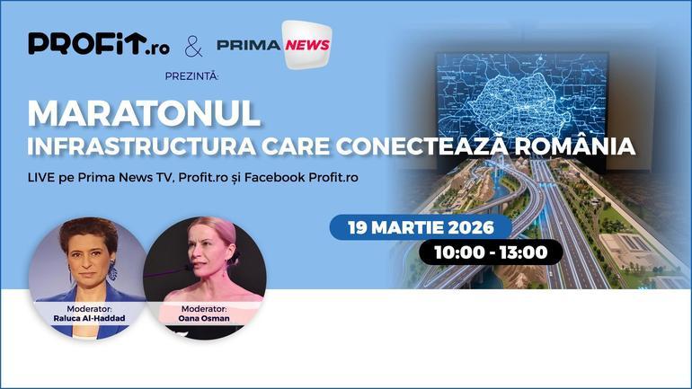 NEWS.ro: Profit.ro organizează pe 19 martie Maratonul Infrastructura care Conectează România - România ca hub logistic regional: mit sau oportunitate?, Autostrăzile care contează: ce conectăm şi de ce?
