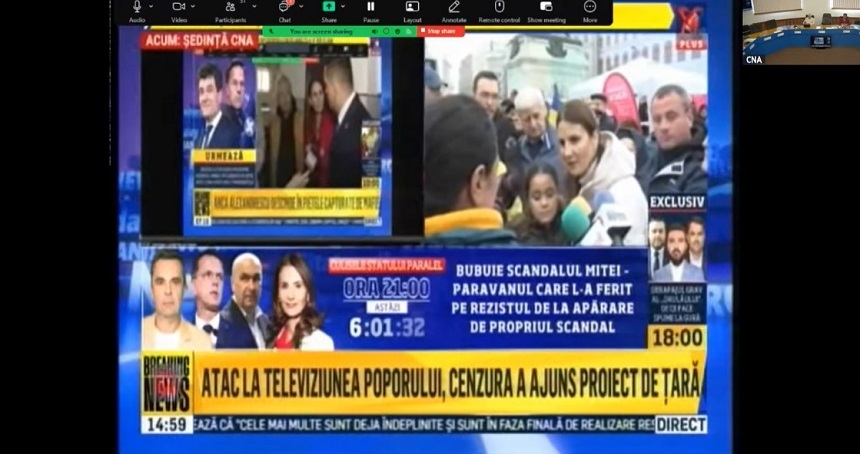 NEWS.ro: Realitatea Plus va avea emisia suspendată timp de trei ore în 19 februarie, a decis CNA. Mircea Toma: „Ceea ce se întâmplă nu este jurnalism” - VIDEO