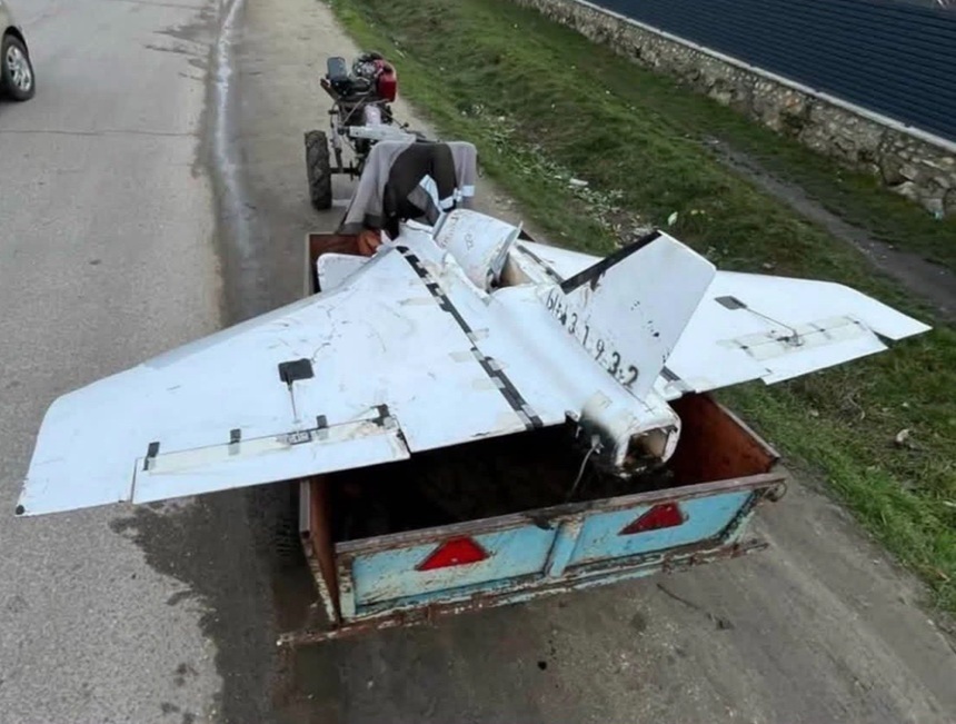 NEWS.ro: Republica Moldova - Dronă depistată în raionul Drochia. Aparatul nu avea încărcătură explozivă