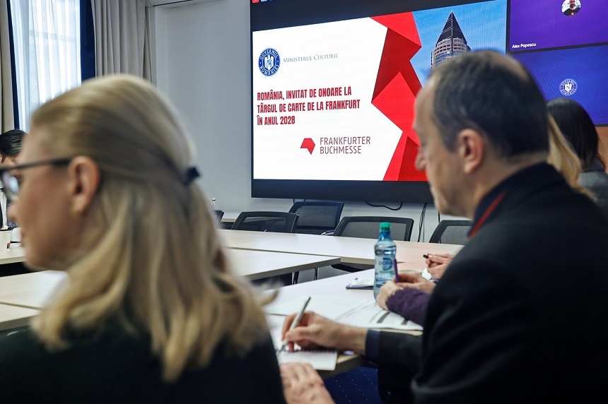 NEWS.ro: România, ţară invitată de onoare la Târgul de Carte de la Frankfurt 2028. Guvernul lansează oficial pregătirile pentru acest program cultural strategic