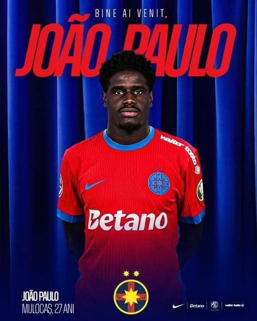 NEWS.ro: Superliga: FCSB a anunţat transferul lui Joao Paulo Moreira Fernandes de la Oţelul Galaţi