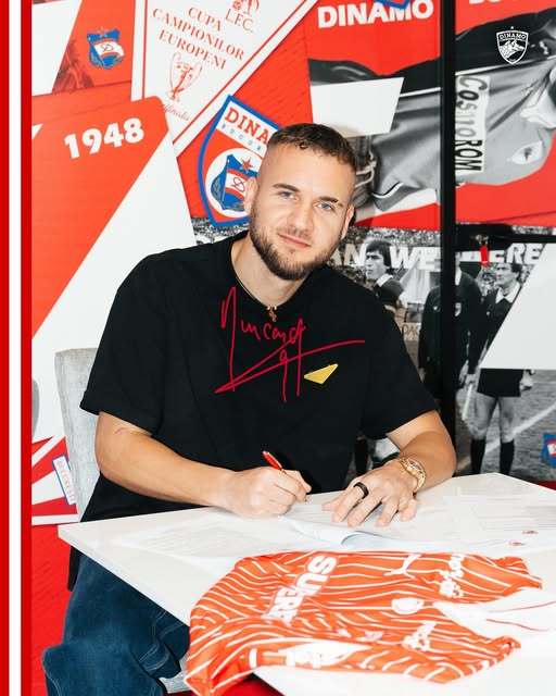 NEWS.ro: Superliga: George Puşcaş a semnat cu Dinamo până în iunie 2027