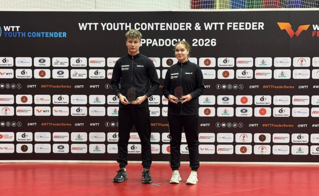 NEWS.ro: Tenis de masă: Aur pentru România la WTT Feeder Cappadocia 2026