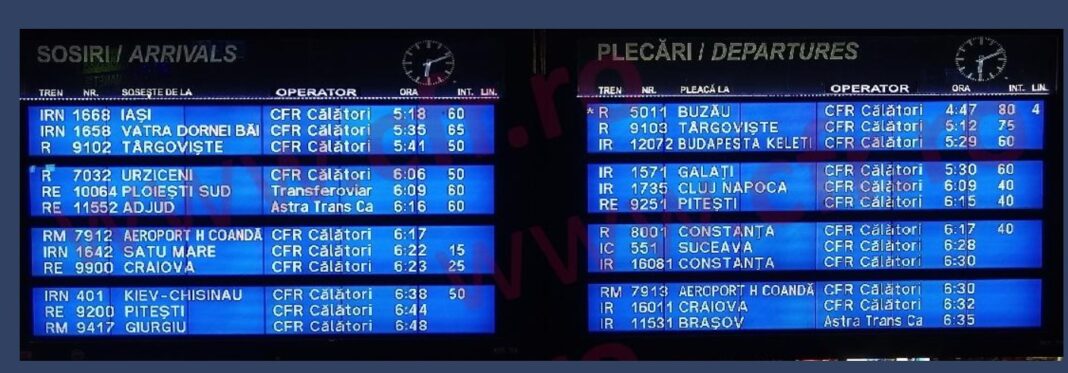 NEWS.ro: Trafic feroviar perturbat  pe raza Sucursalei Regionale de Căi Ferate Bucureşti, Magistrala 300, între staţiile Crivina şi Brazi, din cauza copacilor căzuţi pe liniile de contact/ Întârzieri ale trenurilor în Gara de Nord