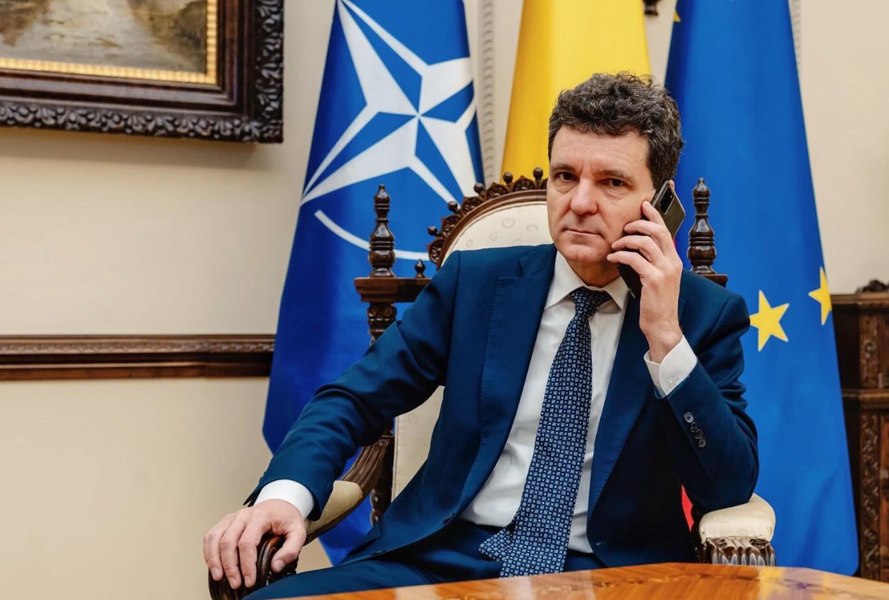 Nicușor Dan, discuție cu Antonio Costa despre prioritățile României la Consiliul European informal