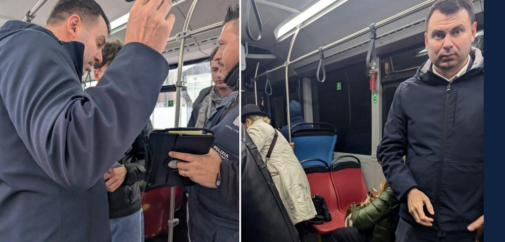 Omul lui George Simion, dat jos din autobuz la Napoli după ce ar fi refuzat să plătească biletul și a invocat imunitatea parlamentară