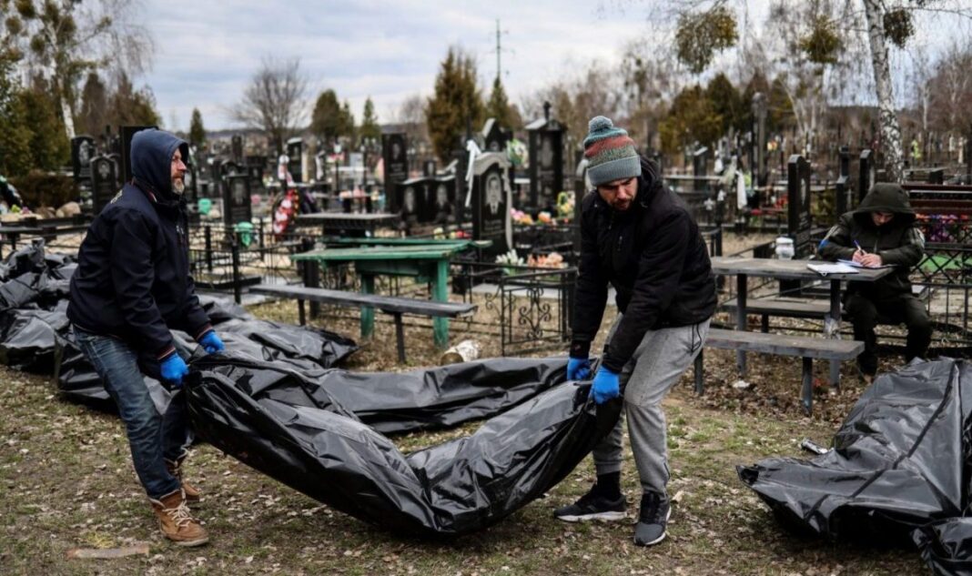 Poliția din Ucraina a pus sub acuzare 4.600 de militari ruşi suspectați că ar fi comis crime de război