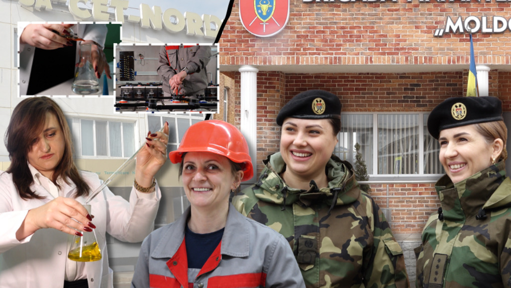 RFI: În uniformă militară sau în costum de protecție: Femeile care asigură căldura și securitatea Bălțiului