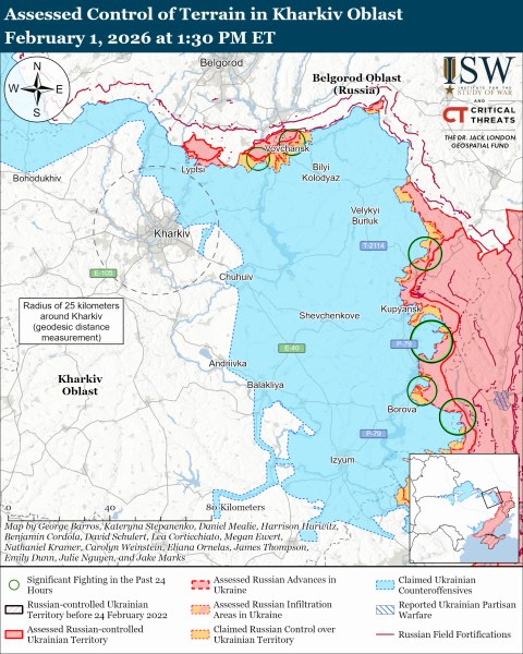 Situație dificilă pentru apărarea ucraineană în orașul Vovceansk. Atacurile au loc exclusiv cu infanterie