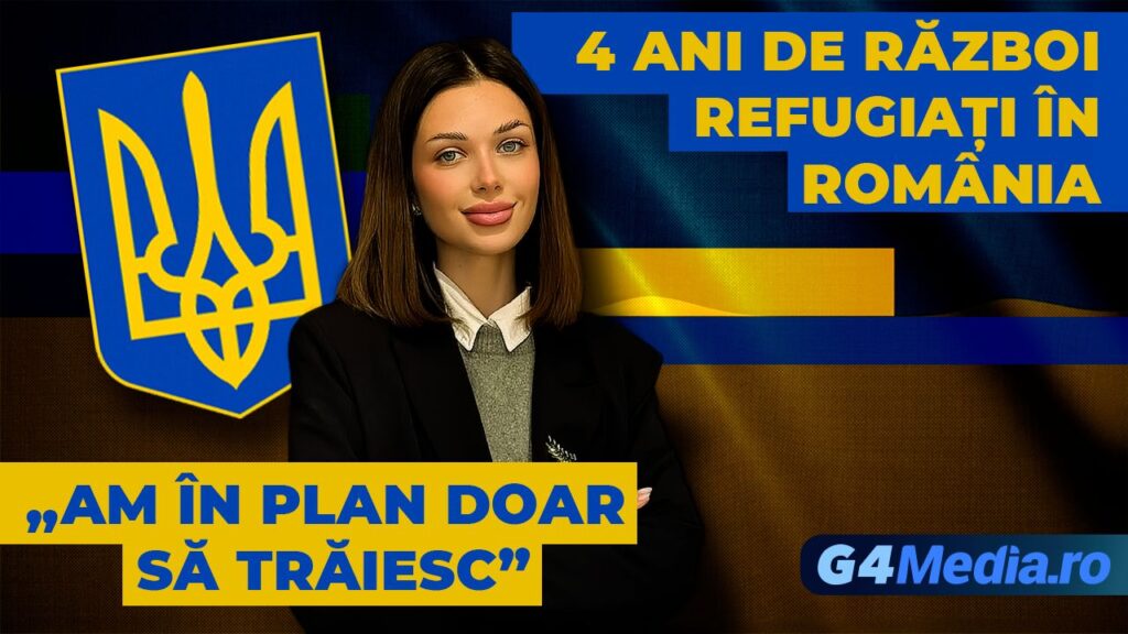 VIDEO 4 ani de război / Eva, tânăra refugiată din Odesa a cărei „plecare de trei zile” în România s-a transformat într-o nouă viață: „Eu nu mai fac planuri. Am în plan doar să trăiesc” – episodul 3
