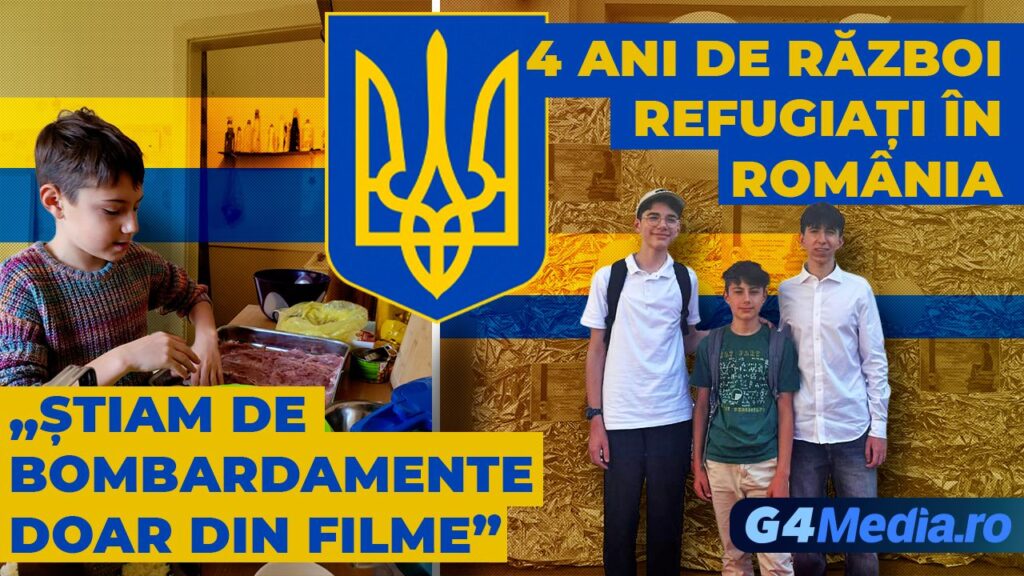 VIDEO 4 ani de război / Gor, fugit la 11 ani din Ucraina împreună cu familia, și-a găsit locul la Timișoara: „Au fost bombardamente, a fost rău. Nu știam ce înseamnă război, doar în filme” / „Vreau să devin marinar!