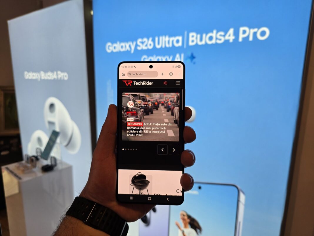 VIDEO Hands-on: Samsung dezvăluie noile flagship-uri din seria Galaxy S26 / Noutăți și prețuri de lansare