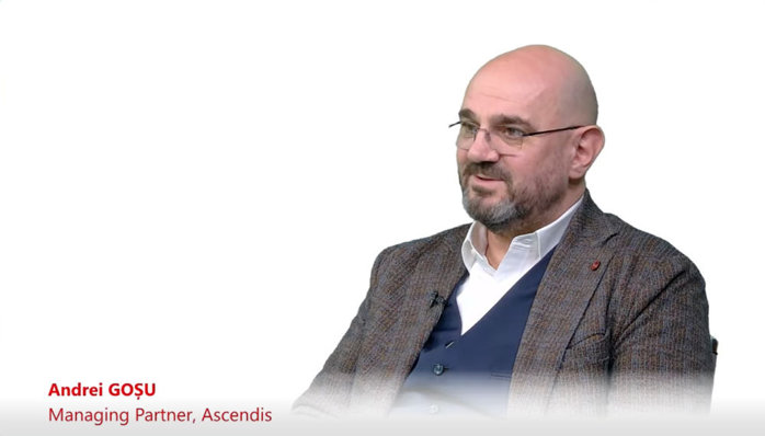 ZF Live. Andrei Goşu, managing partner, Ascendis: Sper că vom avea un an bun, fondurile europene care vor intra în economie vor echilibra bugetul. Companiile caută acum programe de training de utilizare a tehnologiei şi programe de vânzări.