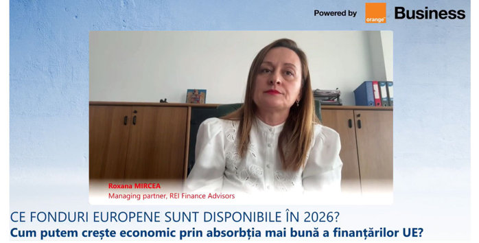 ZF Live. Roxana Mircea, REI Finance Advisors: Sud-estul României primeşte fonduri europene în valoare de 45 mil. euro pentru parcuri industriale. Companiile pot dezvolta proiecte împreună cu autorităţile publice. Oraşele mici, medii sau mari din judeţele Brăila, Buzău, Constanţa, Galaţi, Tulcea şi Vrancea au şansa de a atrage investitori şi de a creşte