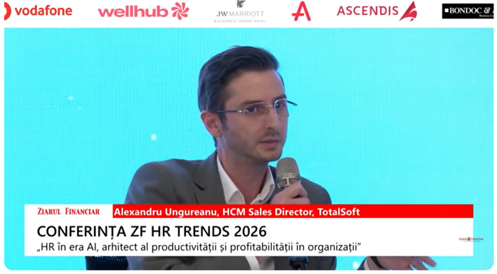 Alexandru Ungureanu, HCM Sales Director TotalSoft: Nu trebuie să ne fie frică să adoptăm o tehnologie nouă. Am făcut asta şi în trecut, când am început să folosim aplicaţiile software