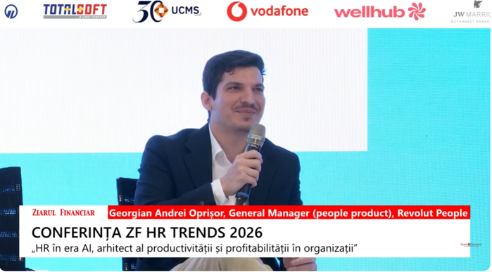 Andrei Oprişor, Revolut: Viitorul muncii în era AI va fi mai productiv, mai bine plătit şi mai flexibil