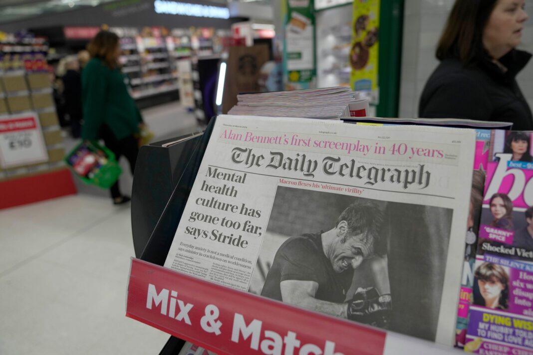 Axel Springer cumpără grupul britanic Telegraph / Tranzacție de peste jumătate de miliard de lire sterline