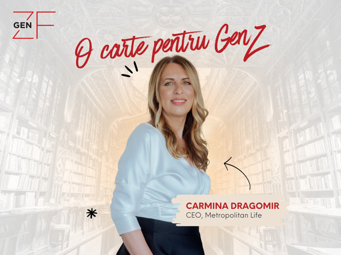 Ce carte îţi recomandă Carmina Dragomir, CEO Metropolitan Life