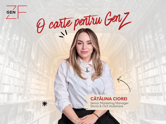 Ce carte îţi recomandă Cătălina Ciorei, Senior Marketing Manager Storia & OLX Imobiliare