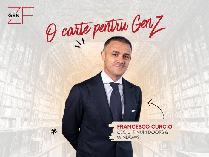 Ce carte îţi recomandă Francesco Curcio, CEO al PINUM DOORS & WINDOWS