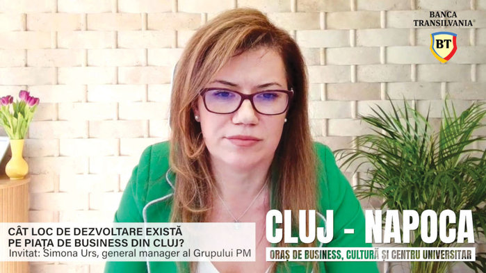Cluj-Napoca, oraş de business, cultură şi centru universitar. Simona Urs, Group PM: Ne-am bugetat pentru 2026 un avans de 10% al cifrei de afaceri, dar în contextul actual nu îţi mai poţi face planuri pe un an, trebuie să ajustezi scenariul de la lună la lună