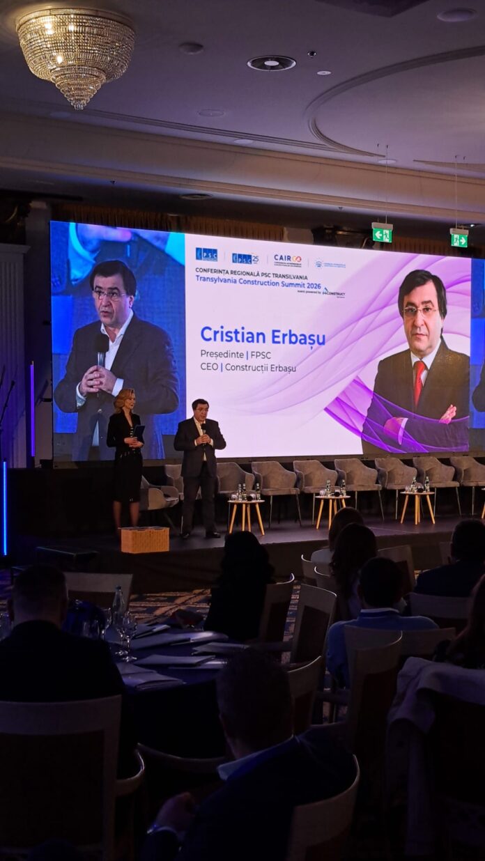 Cristian Erbașu la conferința PSC Transilvania: Reprezentăm 10% din economia României/Sunt situații în care nu suntem invitați la dialog cu statul