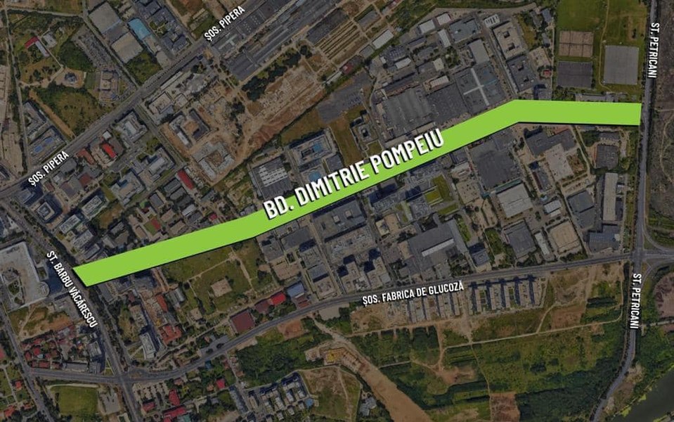 Exproprieri pentru lărgirea Bulevardului Dimitrie Pompeiu și parcare. Ce sume a aprobat Consiliul General al Capitalei