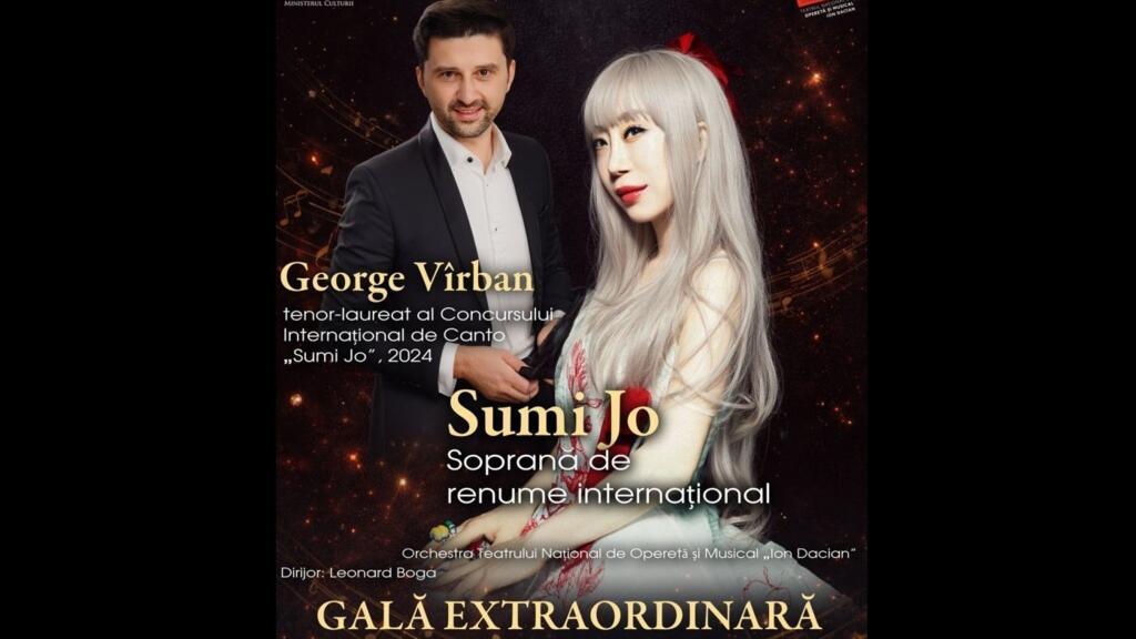 Gală extraordinară de operetă cu legendara soprană Sumi Jo