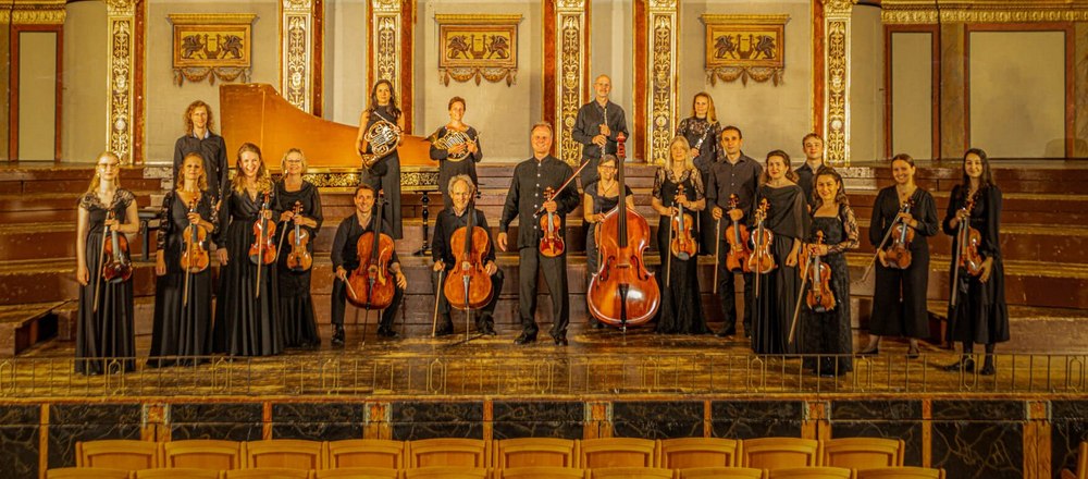 Haydn, Mozart și Vivaldi în Brahms Saal  de la Musikverein din Viena