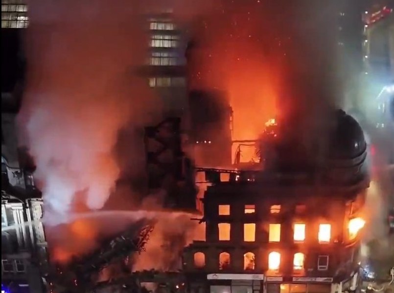 Incendiu de proporții lângă Gara Centrală din Glasgow: perturbări majore ale traficului feroviar din Scoția