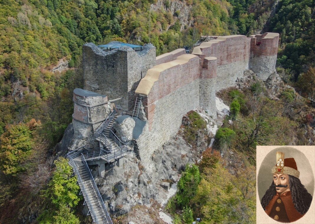 NEWS.ro: Argeş: Lucrări degradate la cetatea Poienari, reabilitată din fonduri europene şi redeschisă publicului în urmă cu mai puţin de un an