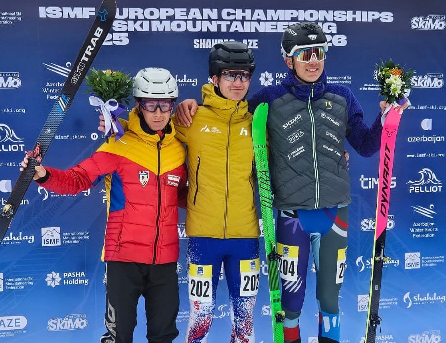 NEWS.ro: Argint european pentru România la schi-alpinism. Matei Petre, pe a doua treaptă a podiumului la Shahdag