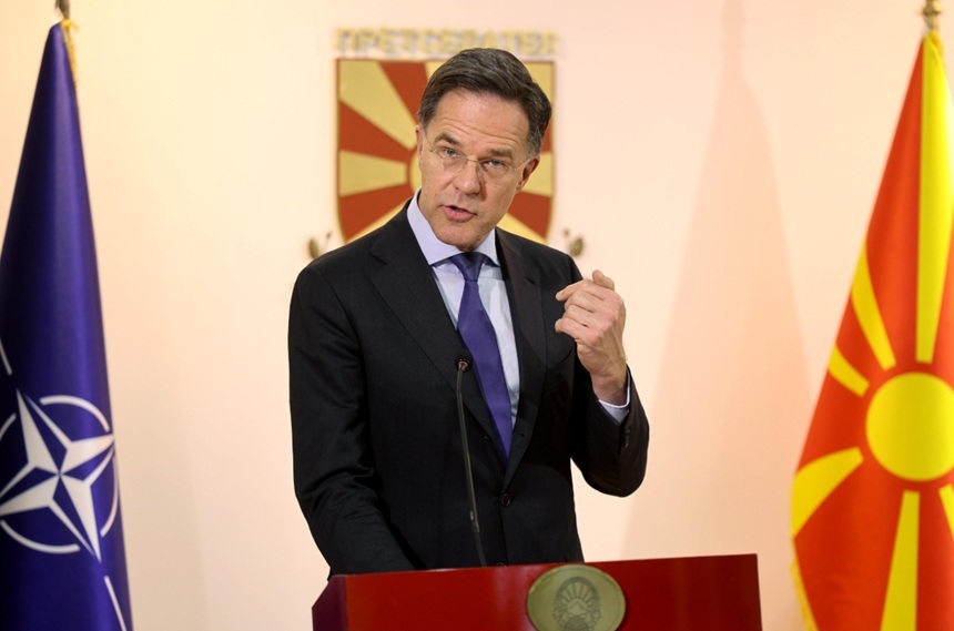 NEWS.ro: Atacurile SUA şi Israelului în Iran sunt ”susţinute larg” în Europa, anunţă Rutte, la Skopje. NATO ”nu este implicată” în conflict