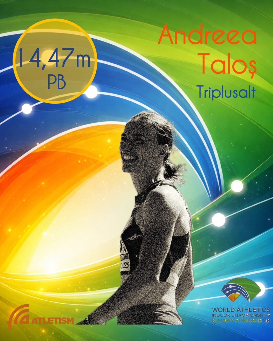 NEWS.ro: Atletism, CM de sală: Elena Taloş, locul 9 şi Alexia Ioana Dospin, locul 13, la triplusalt