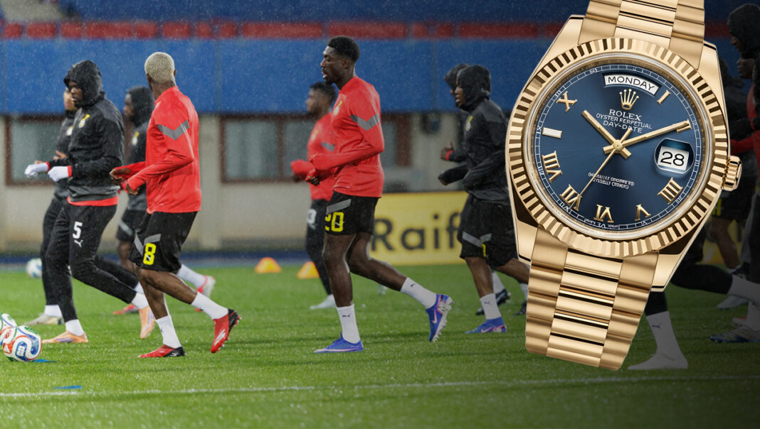 NEWS.ro: Ceasurile de lux ale unor fotbalişti ai naţionalei Ghanei, furate la un hotel din Viena