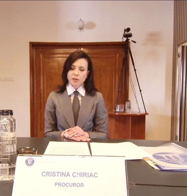 NEWS.ro: Cristina Chiriac, propusă pentru funcţia de procuror general, întrebată de unde are un milion de euro, aşa cum apare în declaraţia de avere: A fost o eroare materială / Declaraţia de avere poate fi verificată prin comparaţie cu cea a soţului