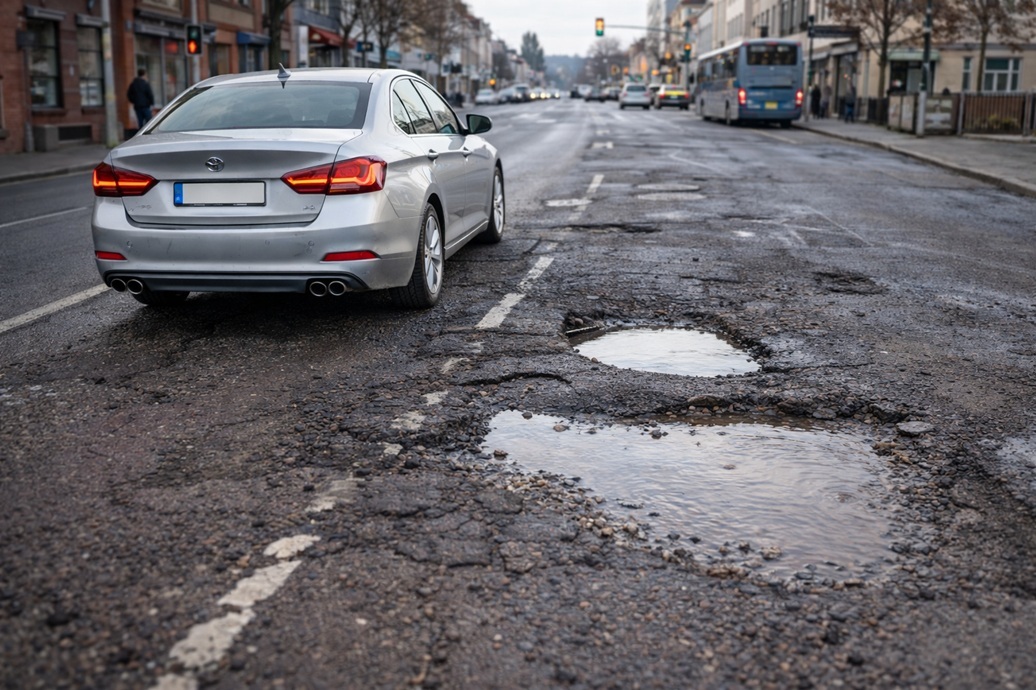 NEWS.ro: Drumuri pline de gropi şi legislatie învechită: România ameninţată de risc rutier major şi cum poate fi schimbată această realitate